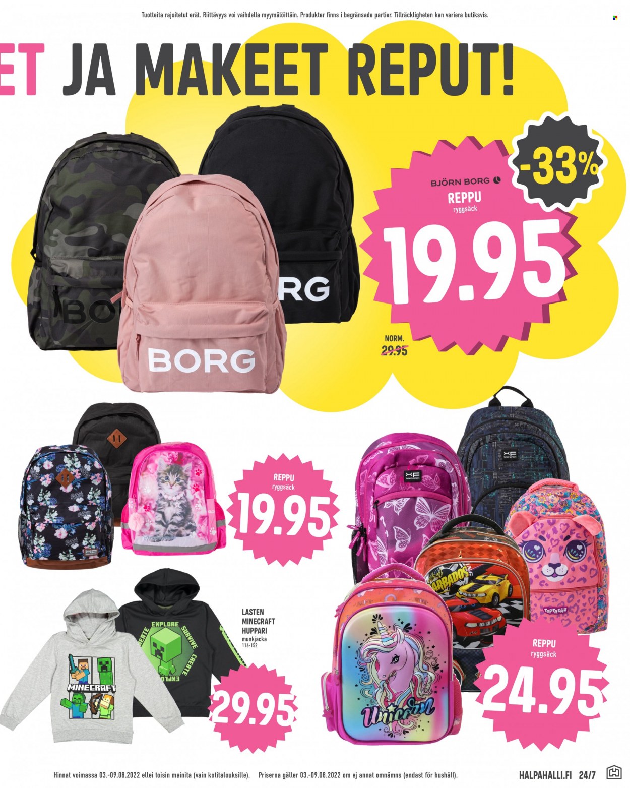HalpaHalli tarjoukset - 03.08.2022 - 09.08.2022. Sivu 3