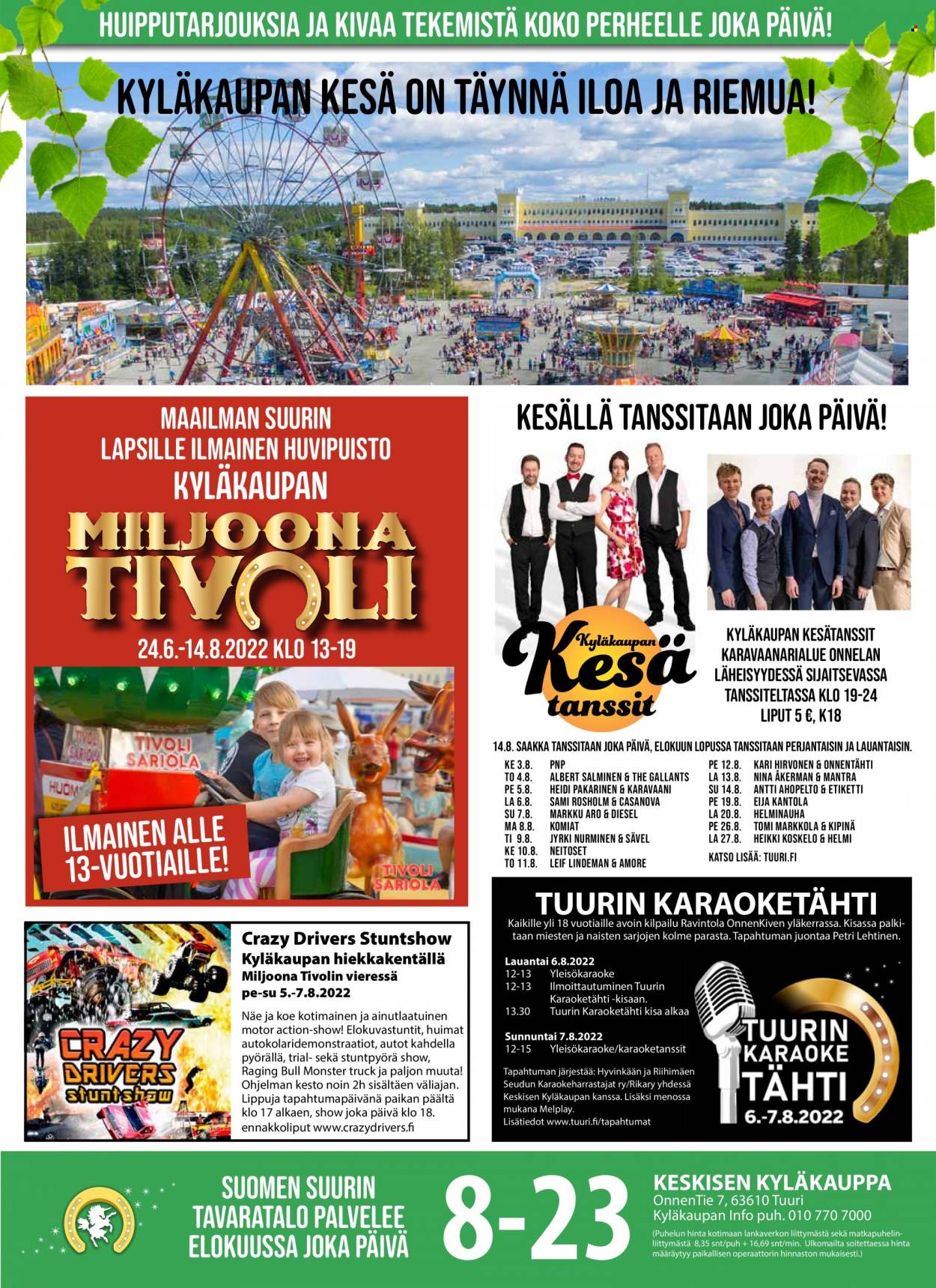 Tuuri tarjoukset - 03.08.2022 - 09.08.2022. Sivu 1