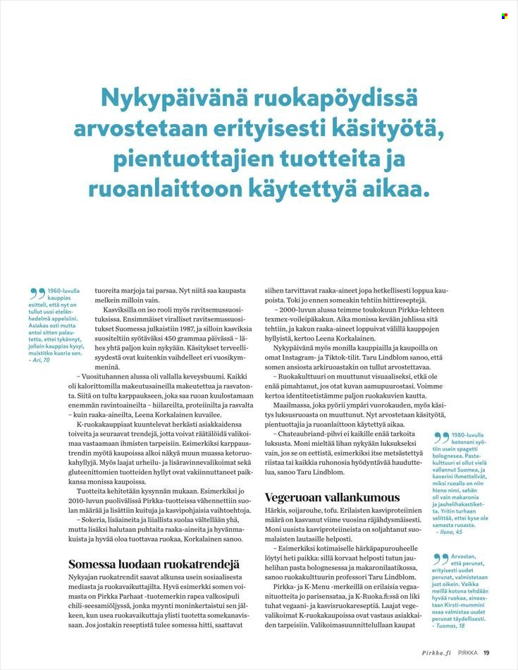 K-market tarjoukset. Sivu 19