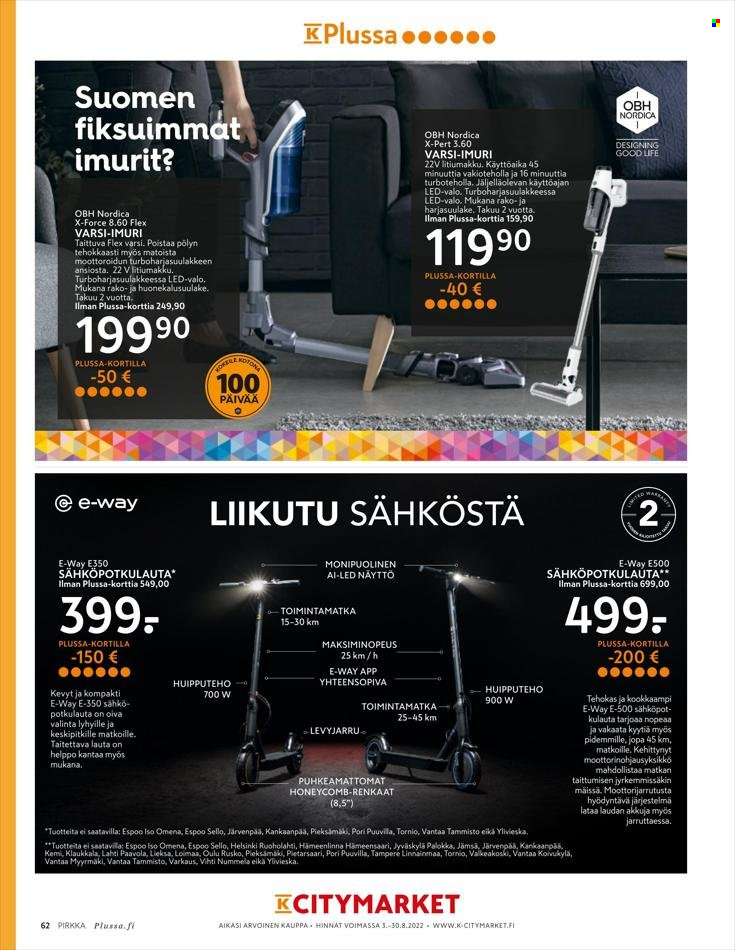 K-market tarjoukset. Sivu 62