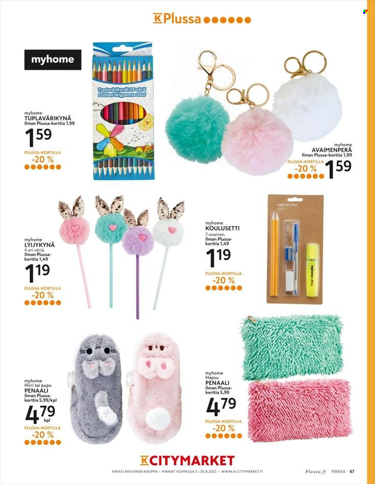 K-market tarjoukset. Sivu 67