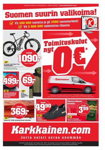 Kärkkäinen tarjoukset  - 03.08.2022 - 16.08.2022.