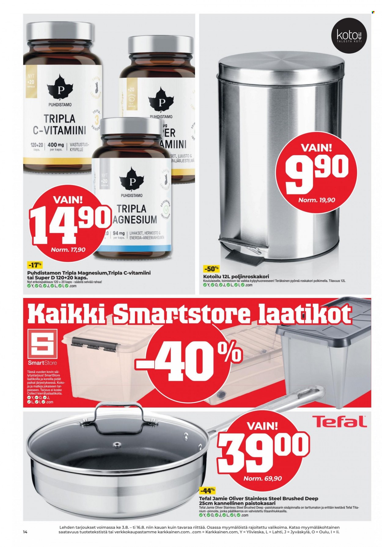 Kärkkäinen tarjoukset - 03.08.2022 - 16.08.2022. Sivu 14