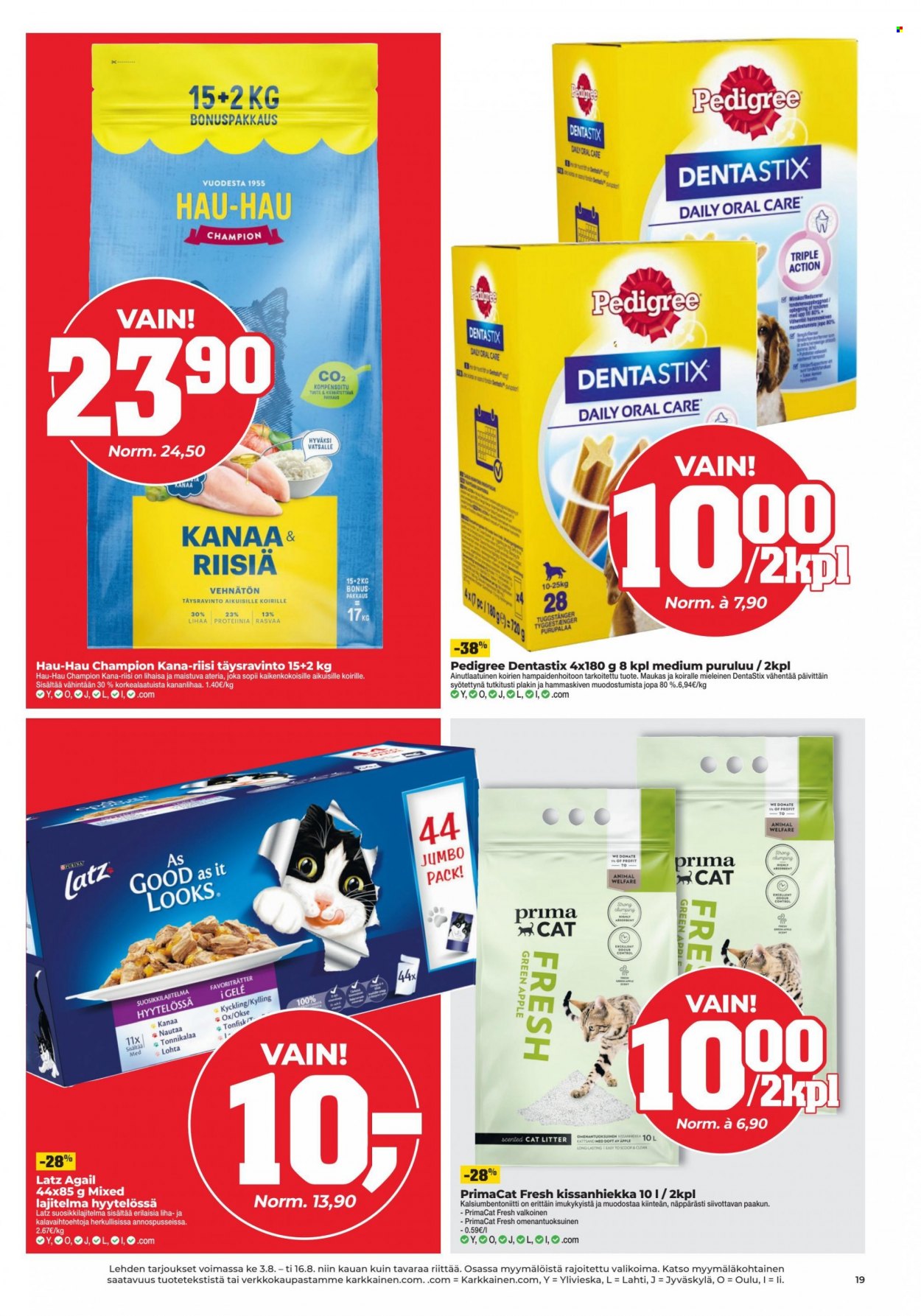 Kärkkäinen tarjoukset - 03.08.2022 - 16.08.2022. Sivu 19