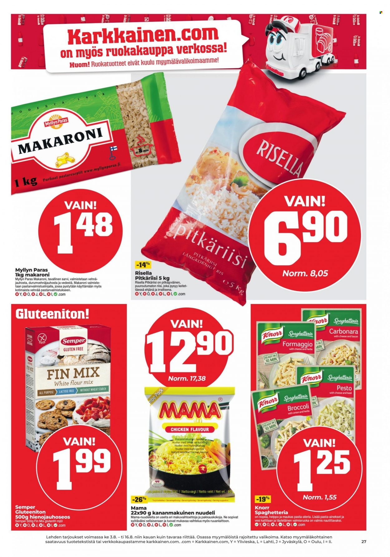 Kärkkäinen tarjoukset - 03.08.2022 - 16.08.2022. Sivu 27