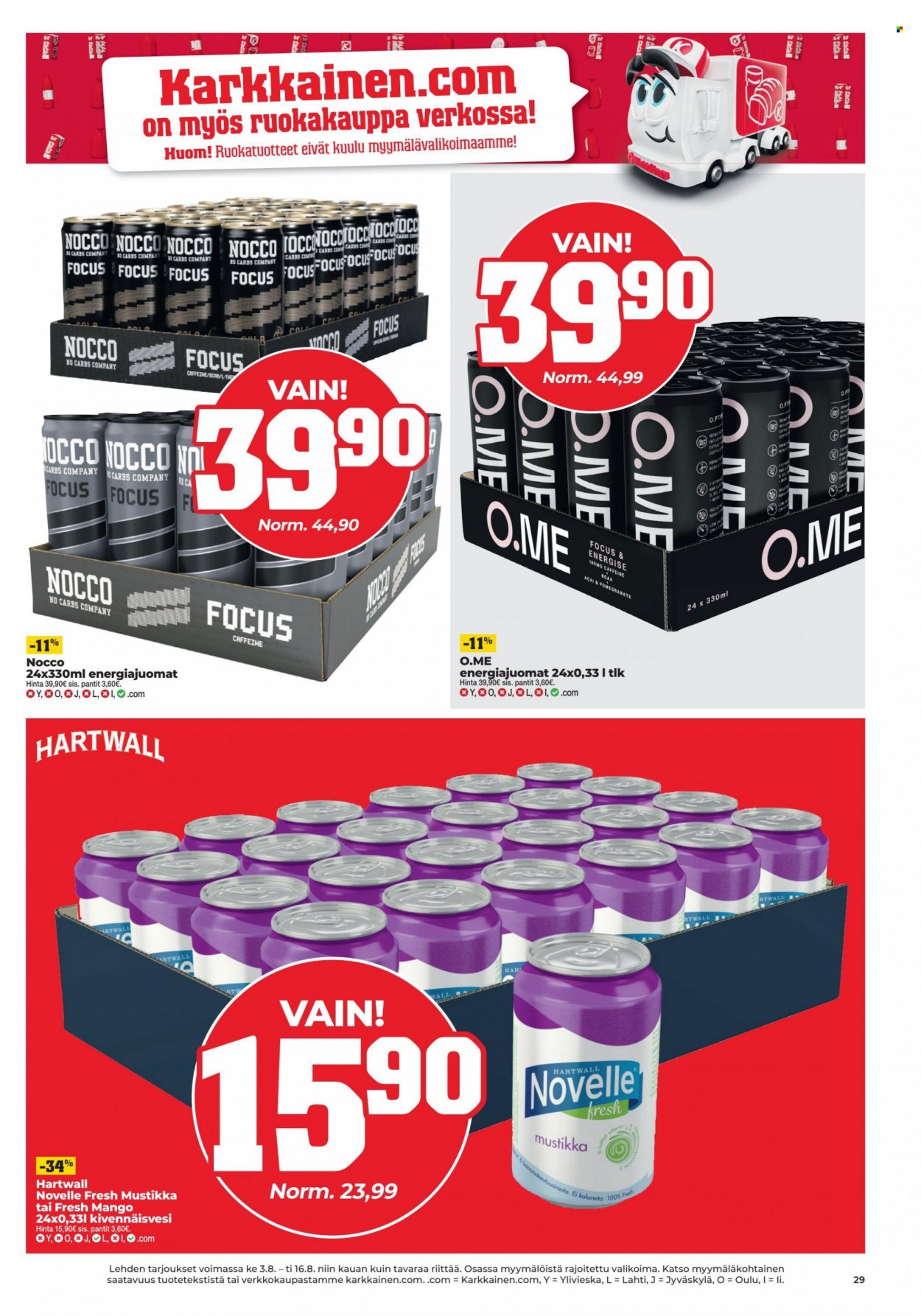 Kärkkäinen tarjoukset - 03.08.2022 - 16.08.2022. Sivu 29