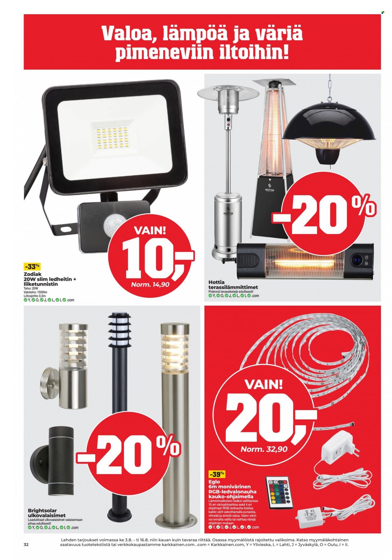 Kärkkäinen tarjoukset - 03.08.2022 - 16.08.2022. Sivu 32
