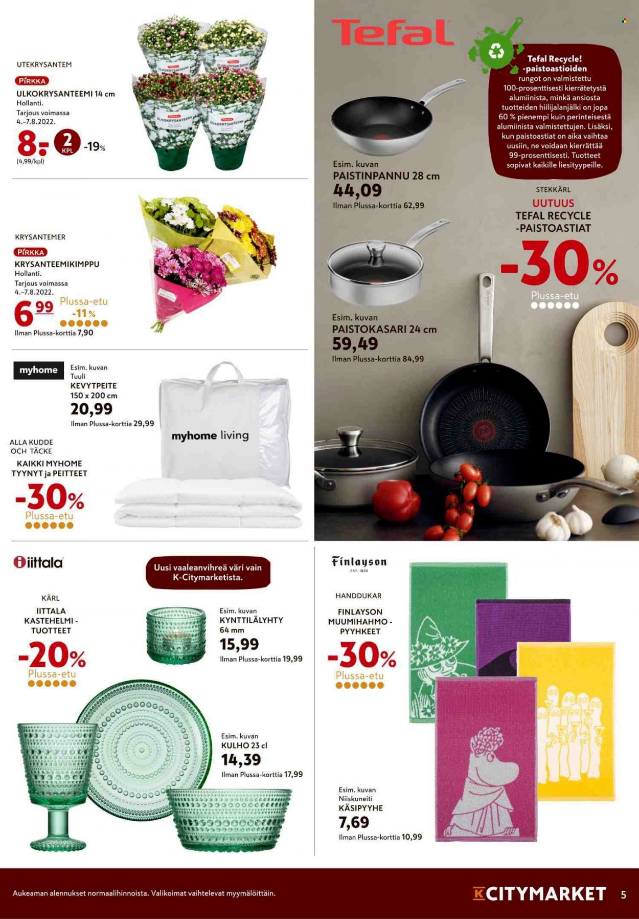 K-citymarket tarjoukset - 04.08.2022 - 07.08.2022. Sivu 5