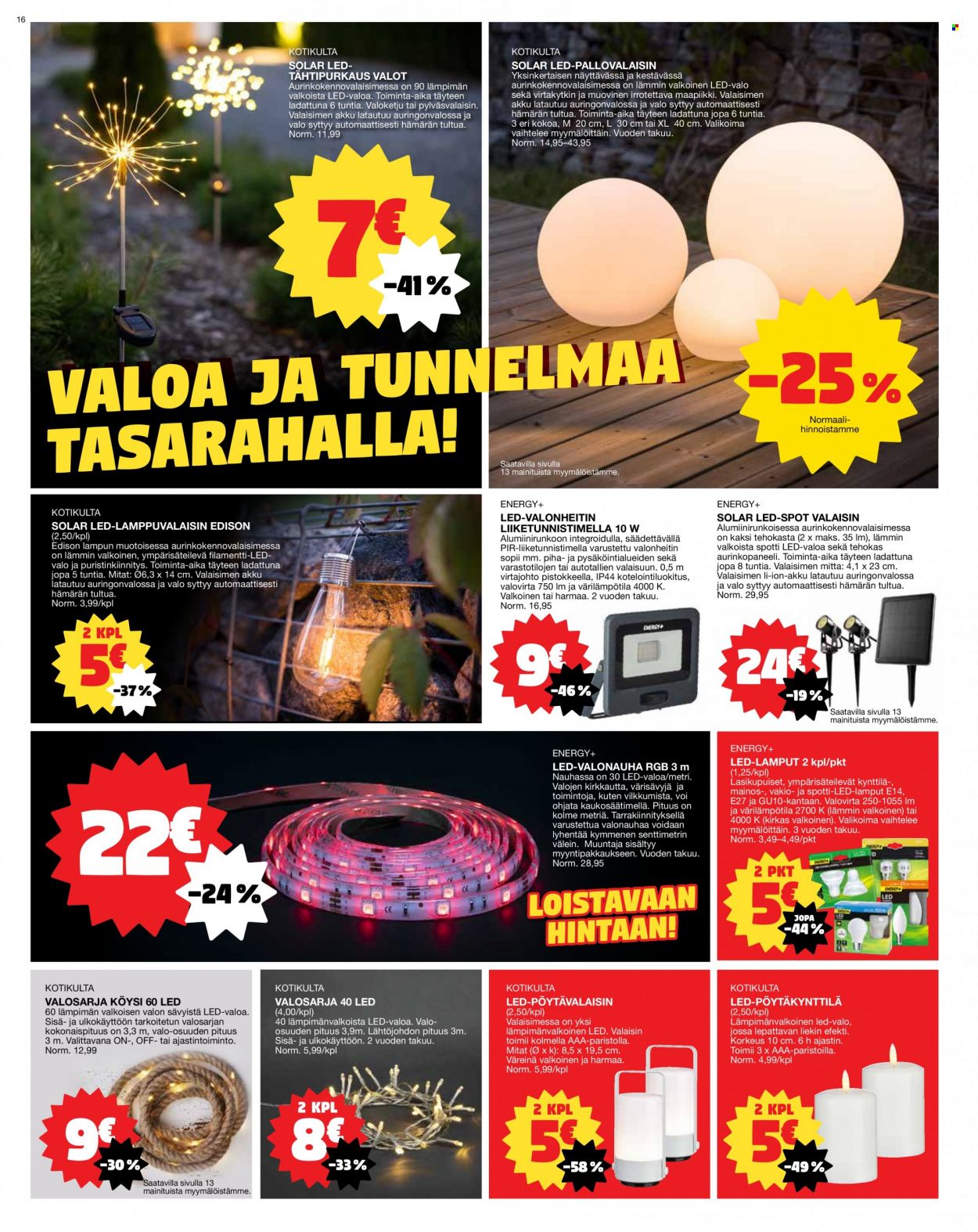 Tokmanni tarjoukset - 08.08.2022 - 14.08.2022. Sivu 16