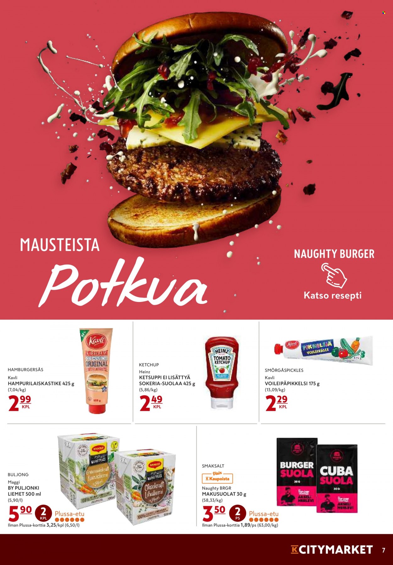 K-citymarket tarjoukset - 08.08.2022 - 10.08.2022. Sivu 7