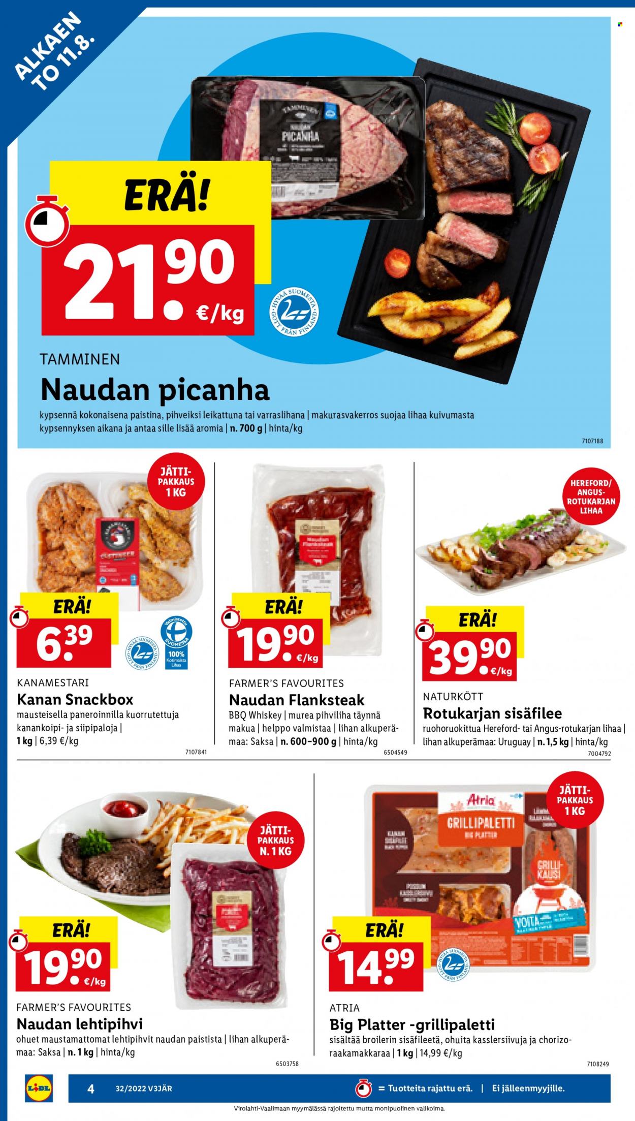 Lidl tarjoukset - 11.08.2022 - 17.08.2022. Sivu 4