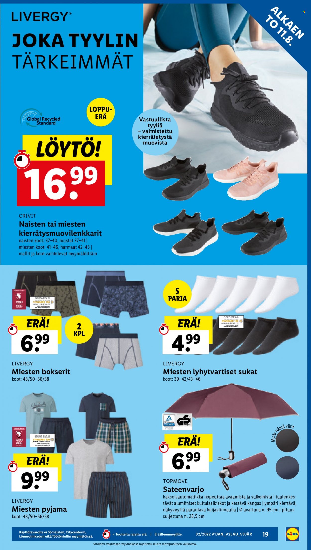 Lidl tarjoukset - 11.08.2022 - 17.08.2022. Sivu 19