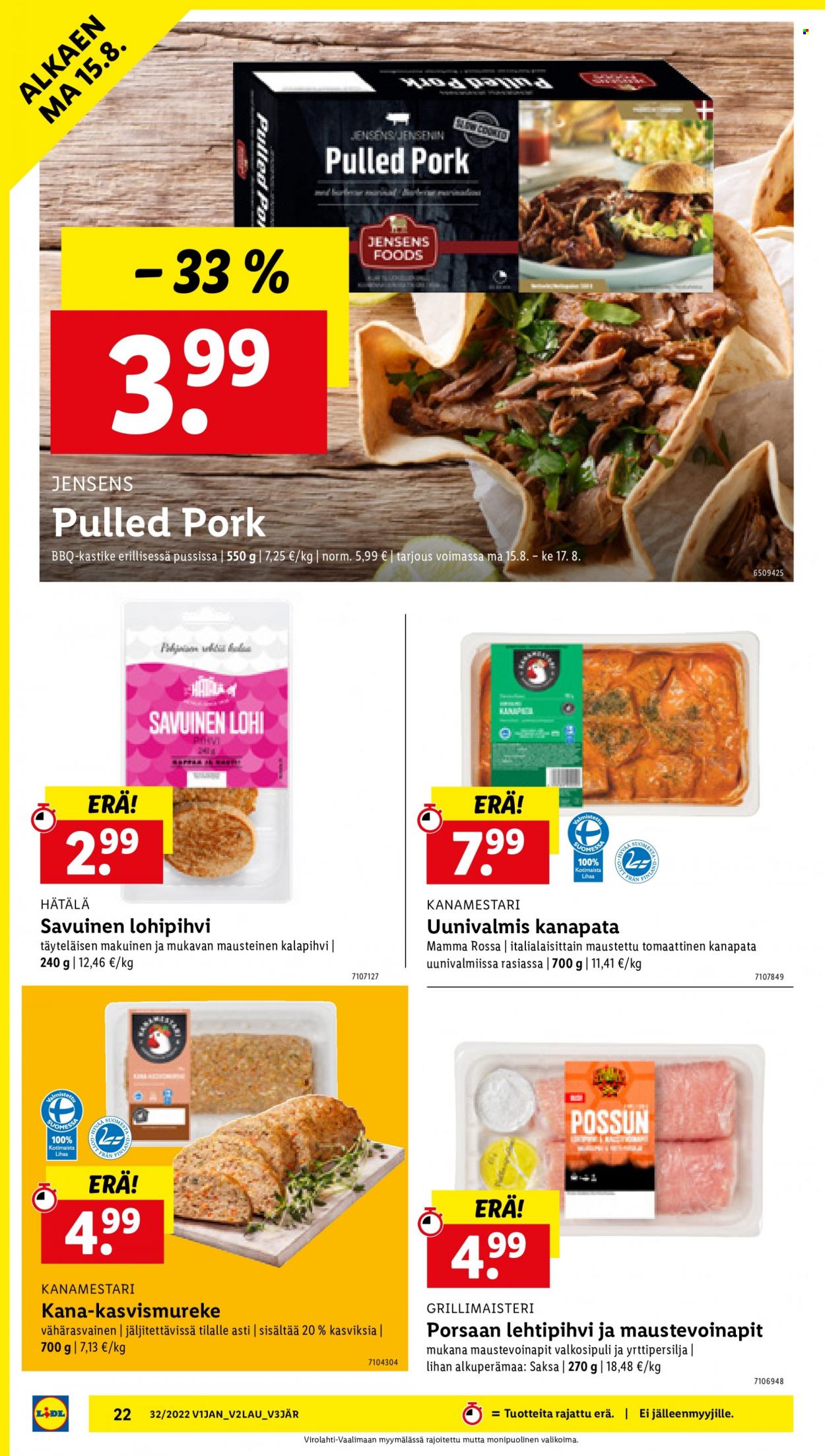 Lidl tarjoukset - 11.08.2022 - 17.08.2022. Sivu 22