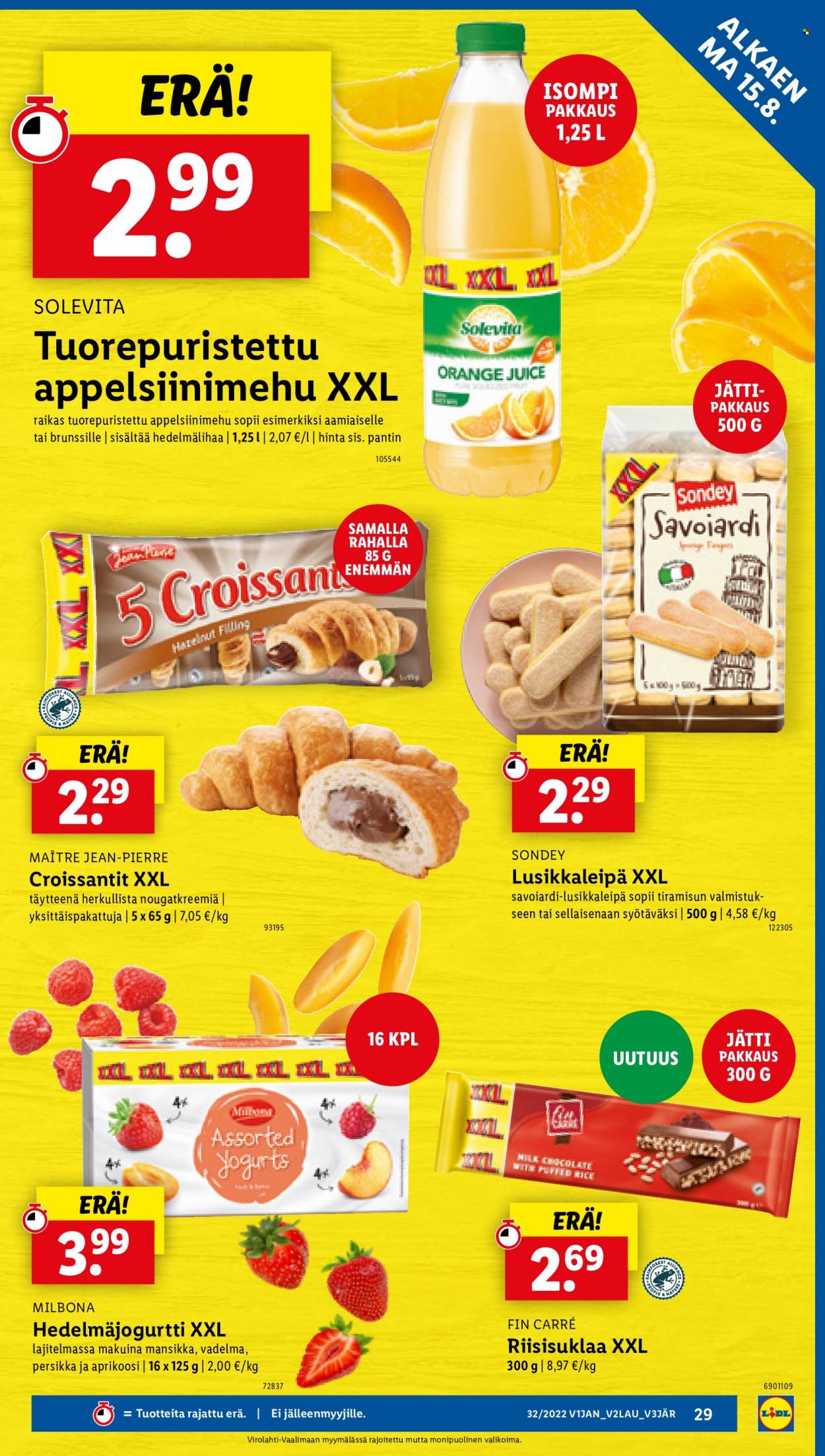 Lidl tarjoukset - 11.08.2022 - 17.08.2022. Sivu 29