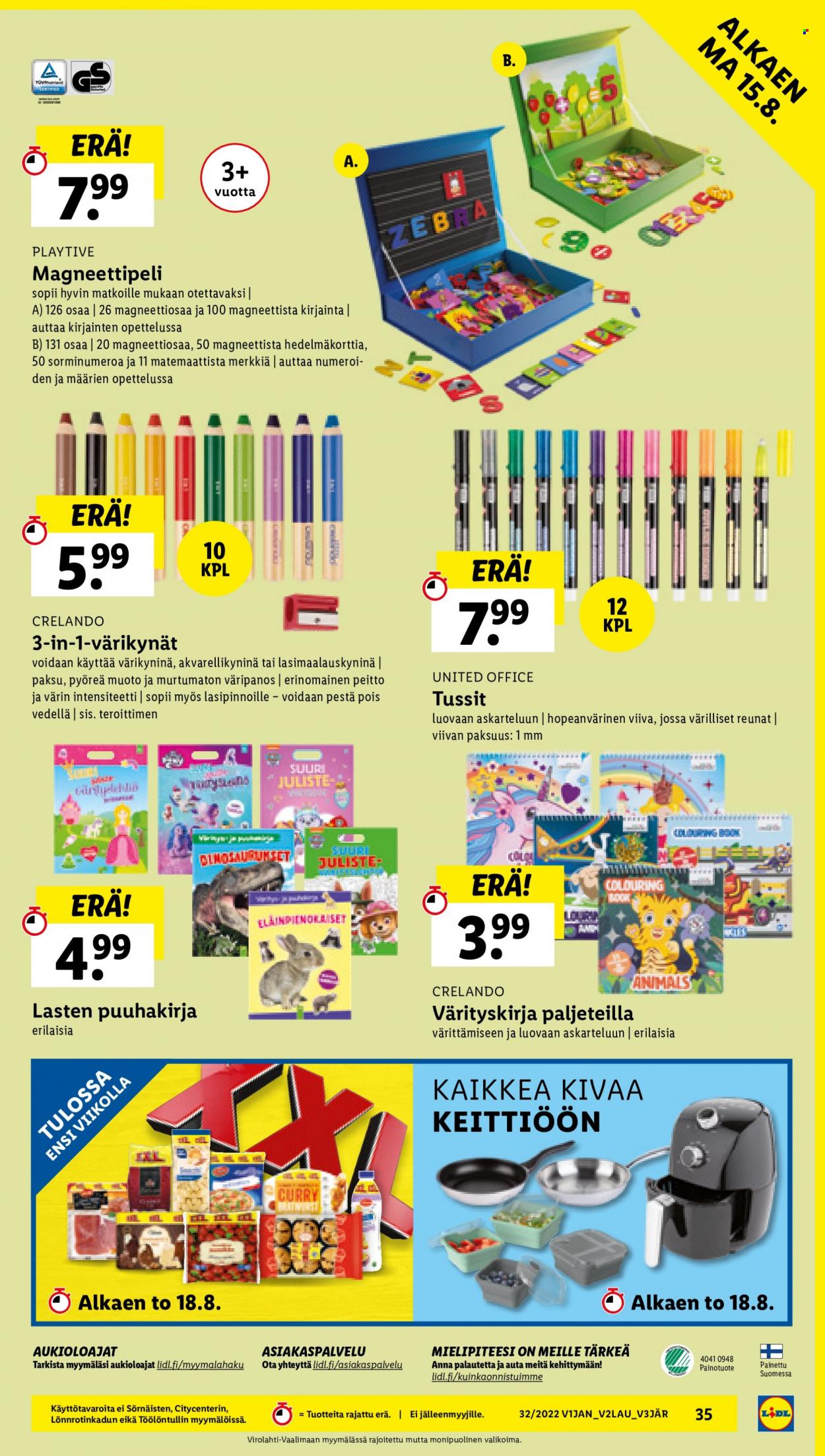 Lidl tarjoukset - 11.08.2022 - 17.08.2022. Sivu 35