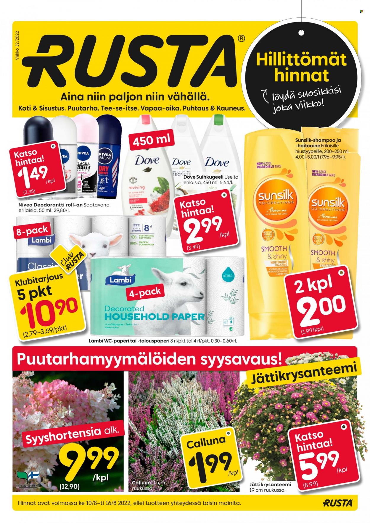 Rusta tarjoukset - 10.08.2022 - 16.08.2022. Sivu 1