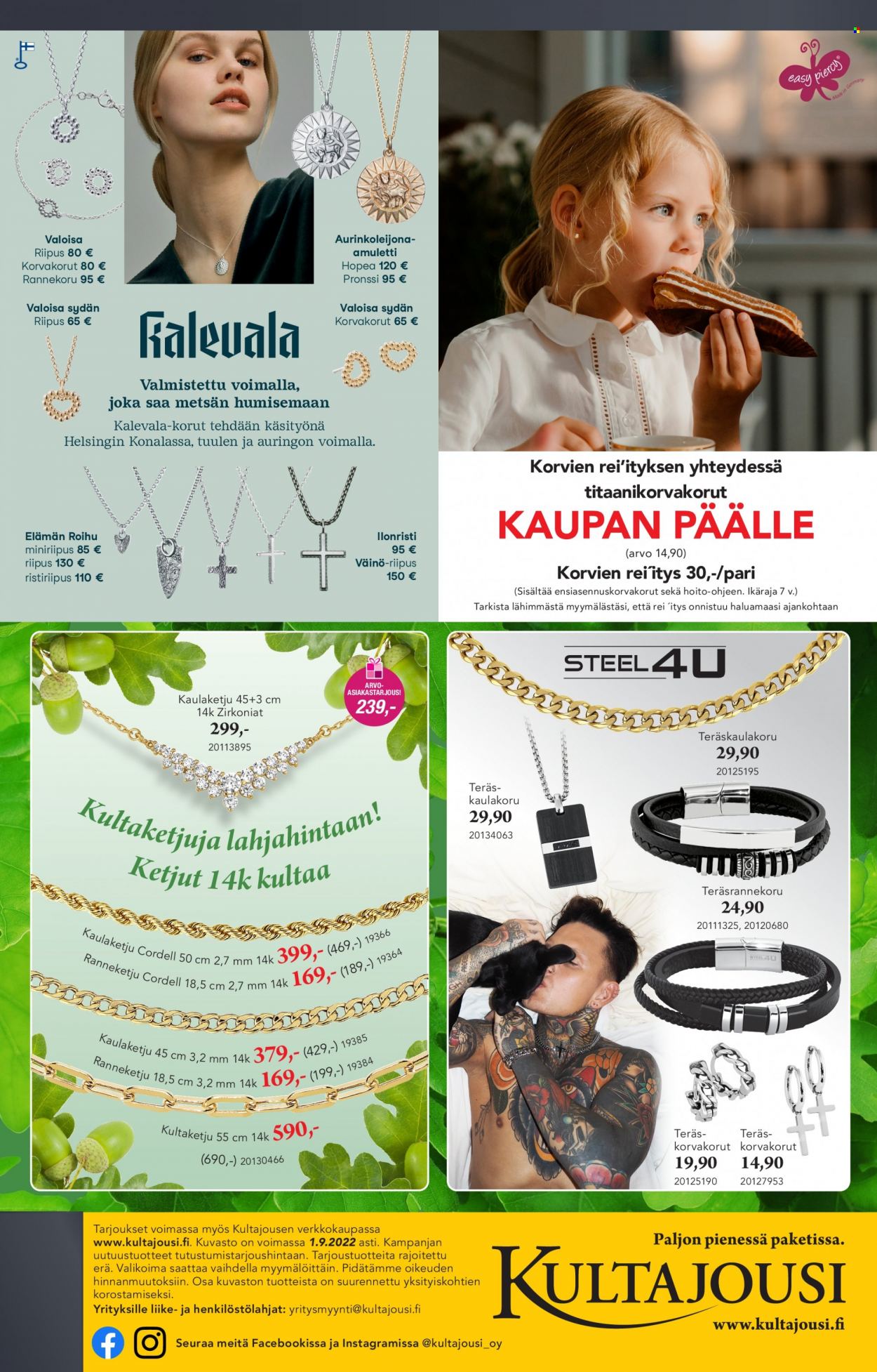 Kultajousi tarjoukset - 10.08.2022 - 01.09.2022. Sivu 12