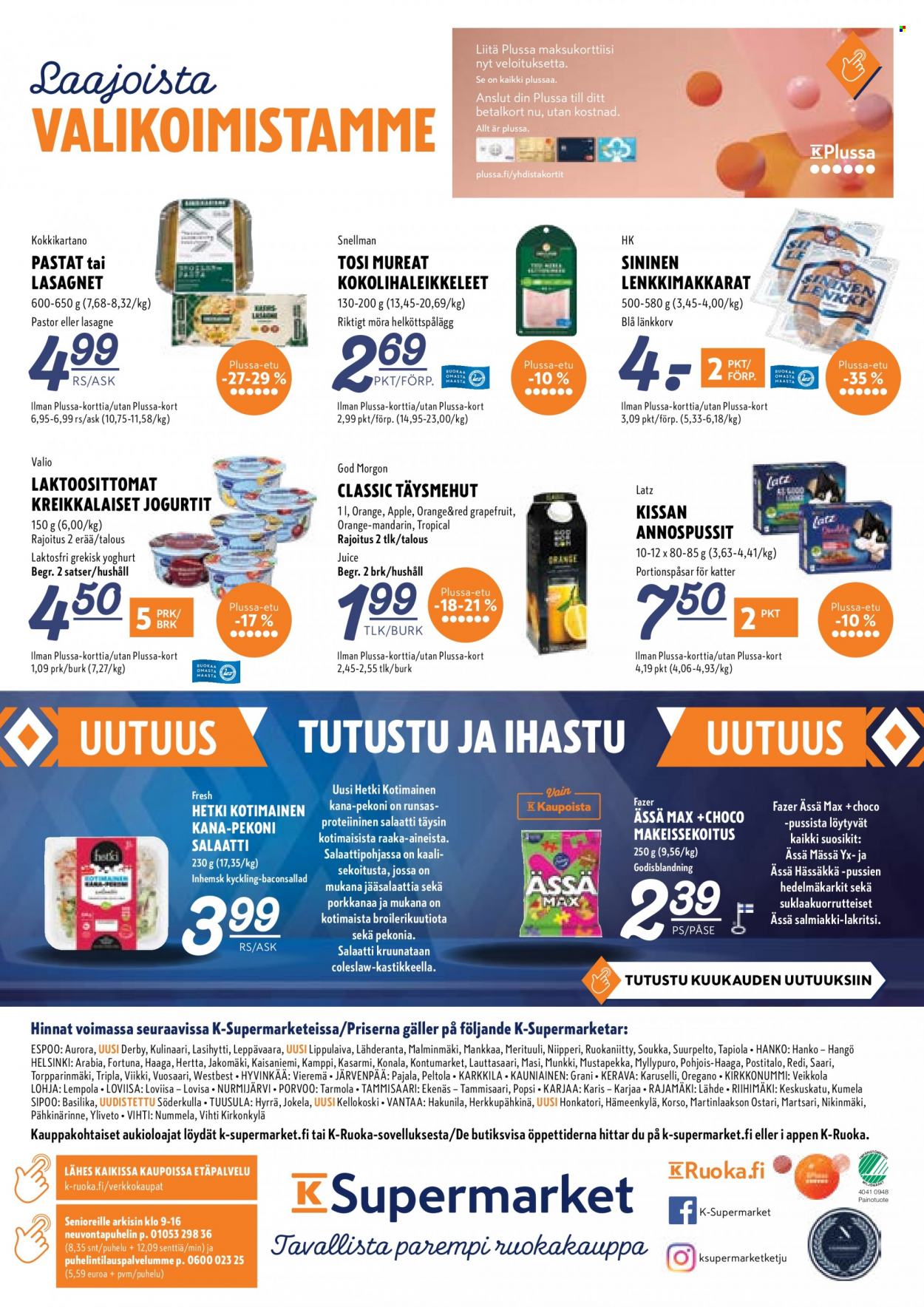 K-Supermarket tarjoukset - 11.08.2022 - 14.08.2022. Sivu 8