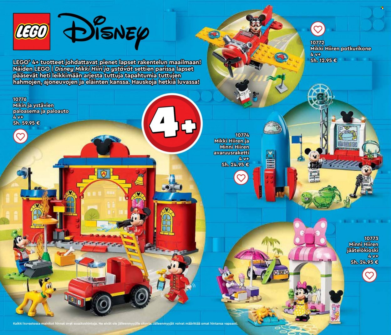 thumbnail - Tokmanni tarjoukset  - 12.08.2022 - 31.12.2022 - Tarjoustuotteet - Disney, LEGO. Sivu 22.