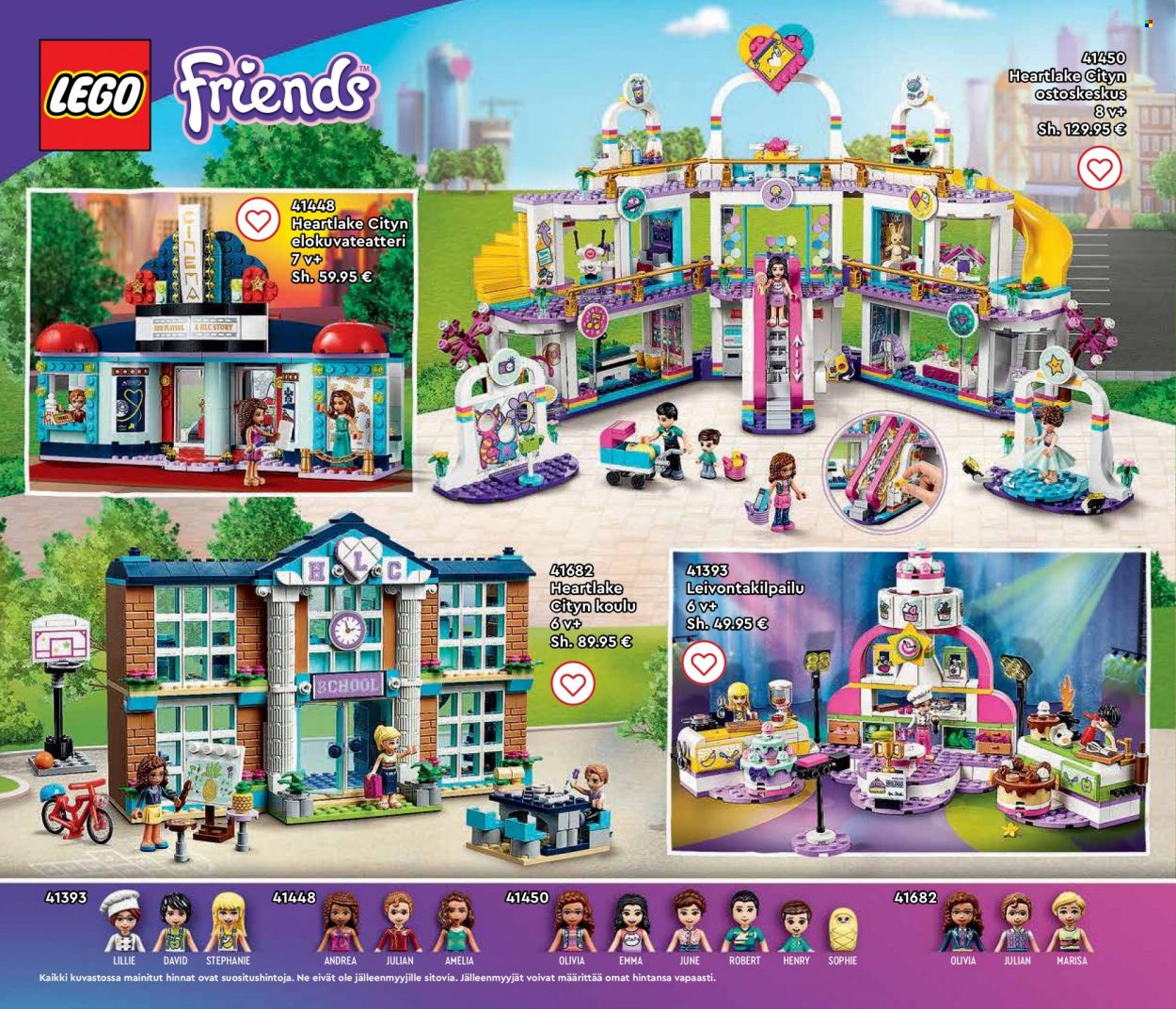 thumbnail - Tokmanni tarjoukset  - 12.08.2022 - 31.12.2022 - Tarjoustuotteet - LEGO Friends, LEGO. Sivu 42.