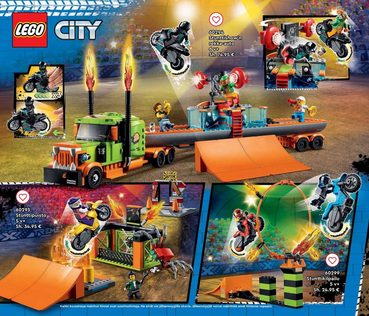 thumbnail - Tokmanni tarjoukset  - 12.08.2022 - 31.12.2022 - Tarjoustuotteet - LEGO, LEGO City. Sivu 70.