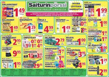 Saiturinpörssi tarjoukset  - 14.08.2022 - 20.08.2022.