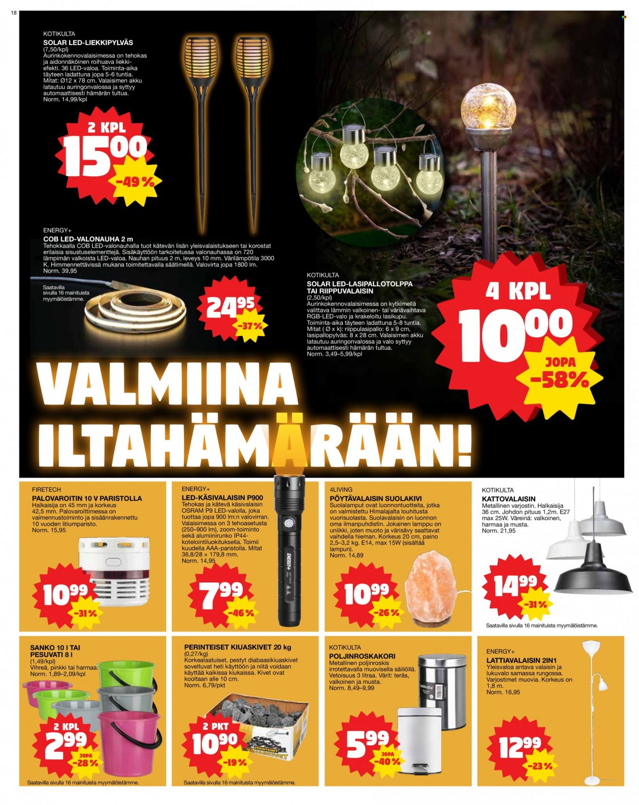 Tokmanni tarjoukset - 15.08.2022 - 21.08.2022. Sivu 18