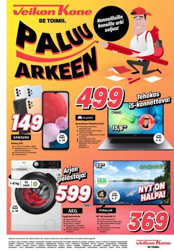 Veikon Kone tarjoukset  - 14.08.2022 - 20.08.2022.