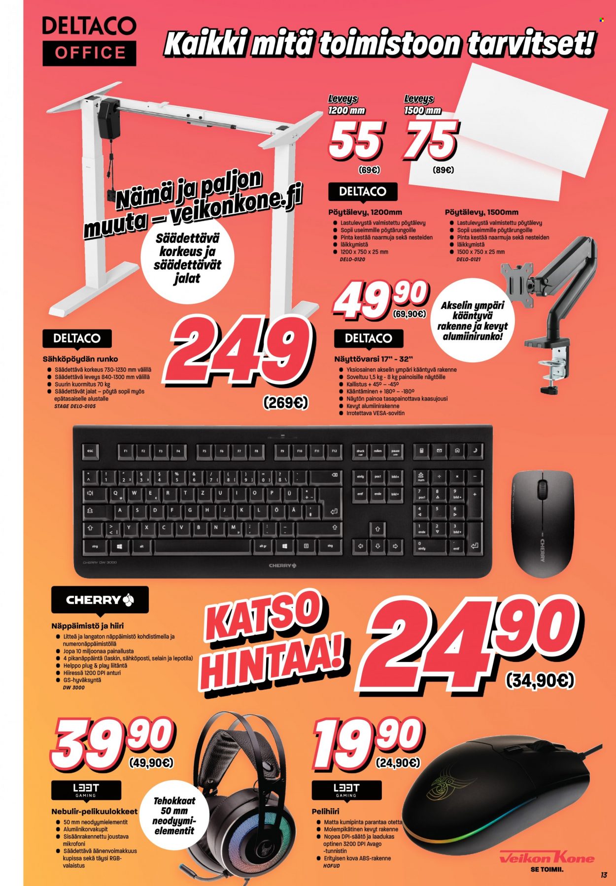 Veikon Kone tarjoukset - 14.08.2022 - 20.08.2022. Sivu 13