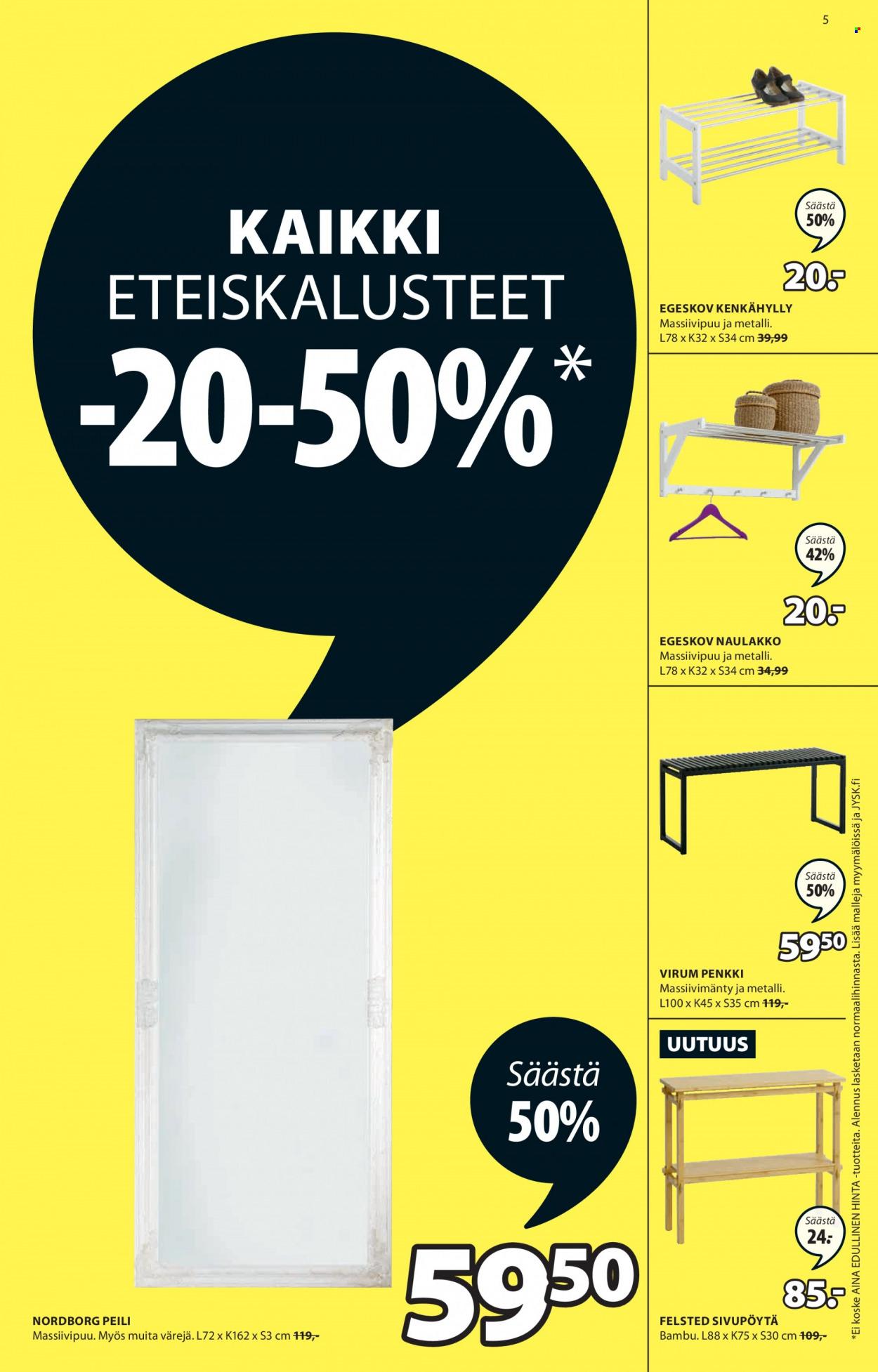 JYSK tarjoukset - 15.08.2022 - 21.08.2022. Sivu 5