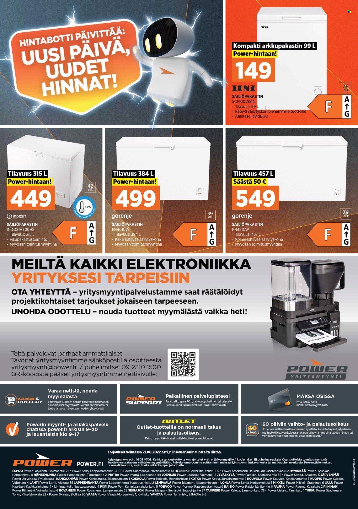 Power tarjoukset - 15.08.2022 - 21.08.2022. Sivu 34