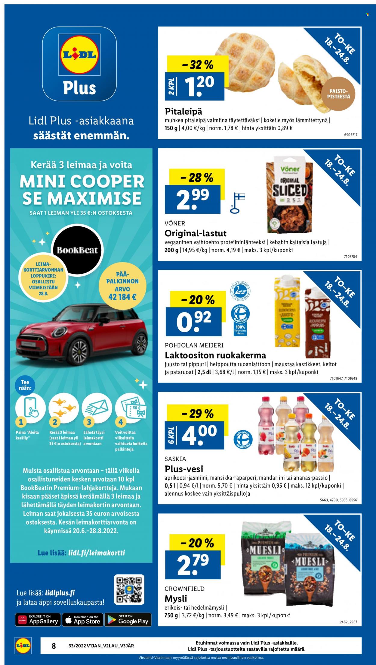 Lidl tarjoukset - 18.08.2022 - 24.08.2022. Sivu 8