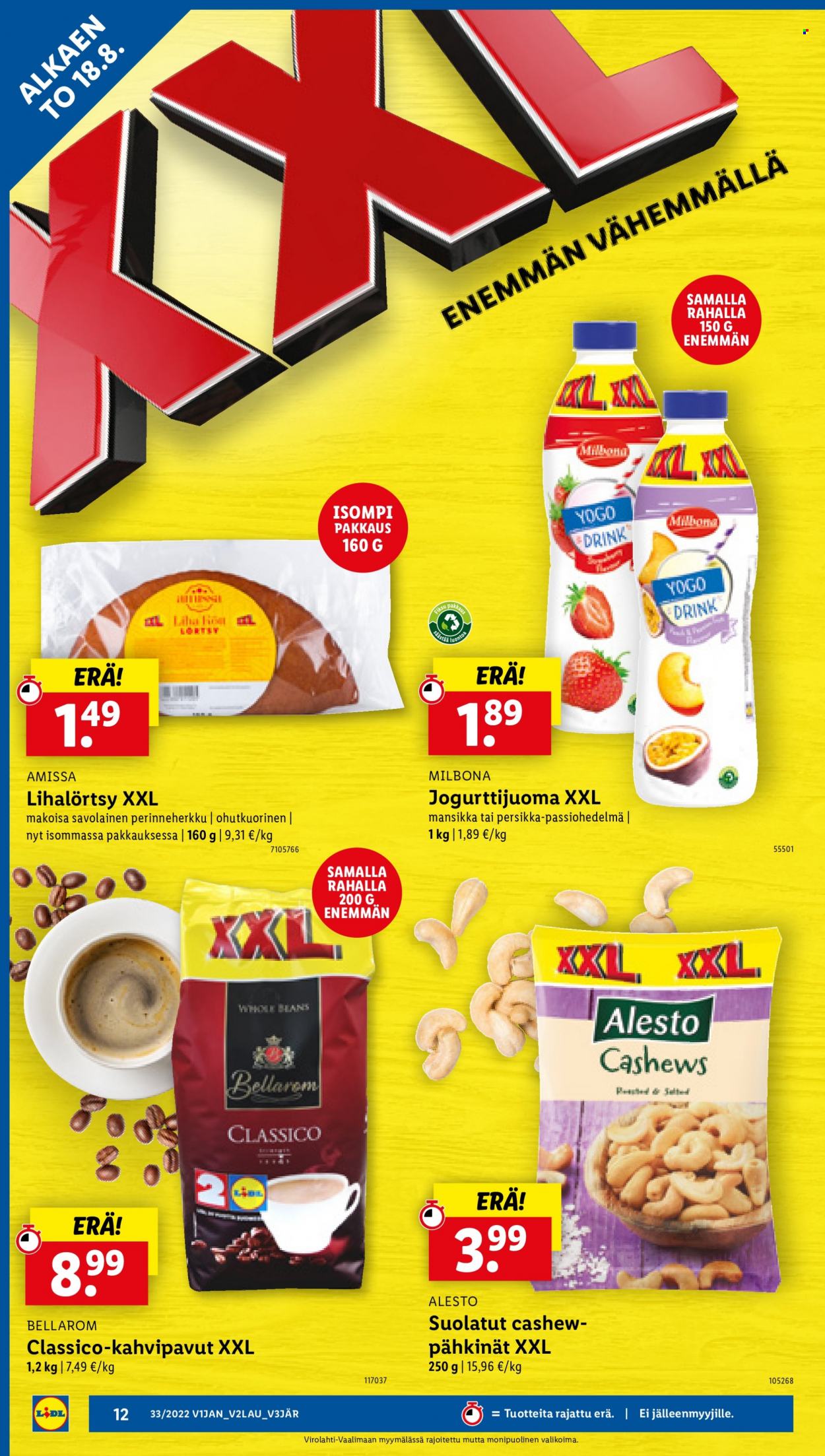 Lidl tarjoukset - 18.08.2022 - 24.08.2022. Sivu 12