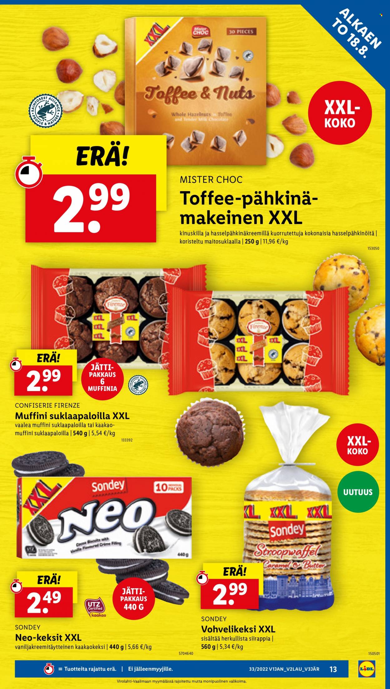 Lidl tarjoukset - 18.08.2022 - 24.08.2022. Sivu 13
