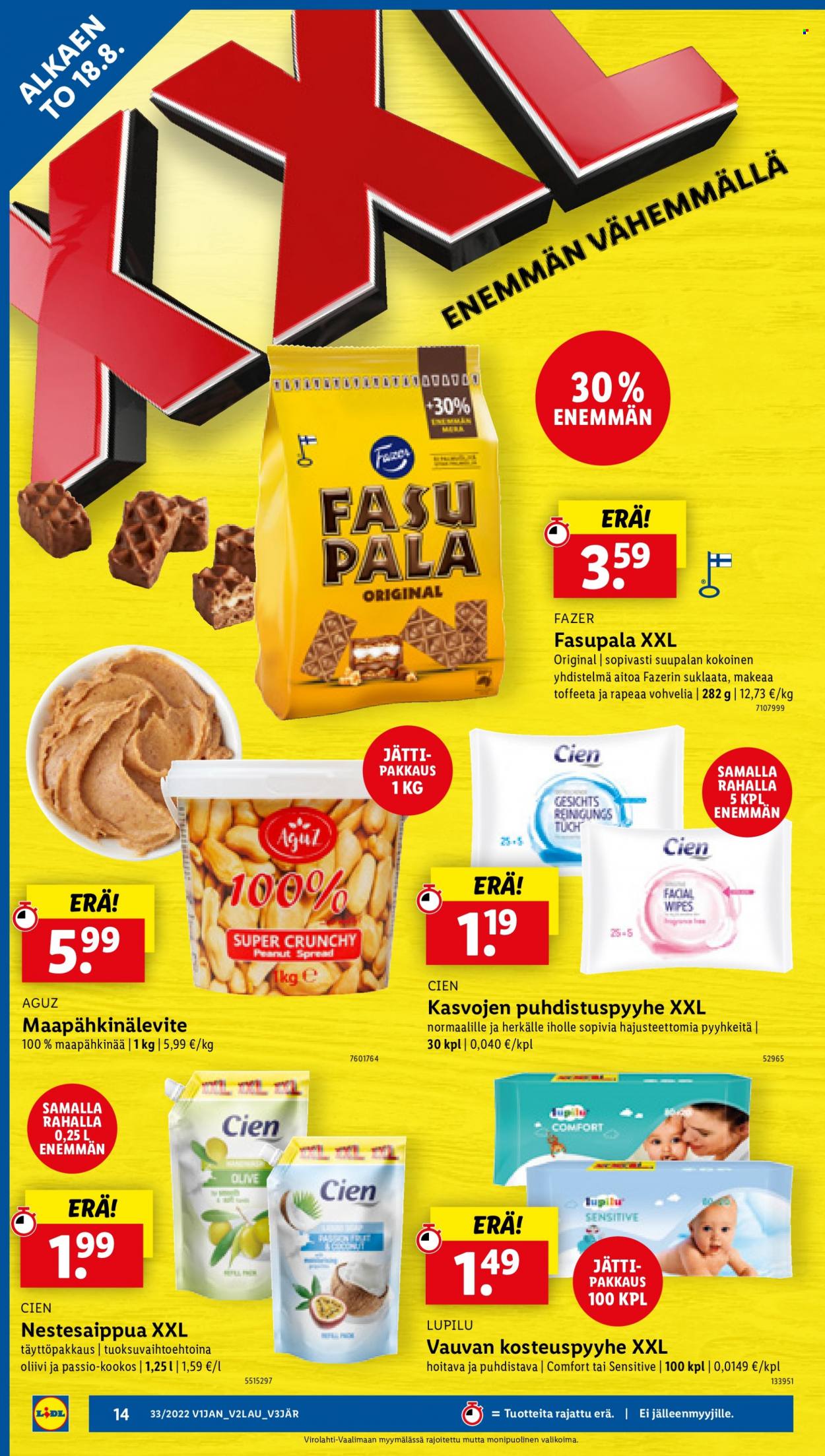 Lidl tarjoukset - 18.08.2022 - 24.08.2022. Sivu 14