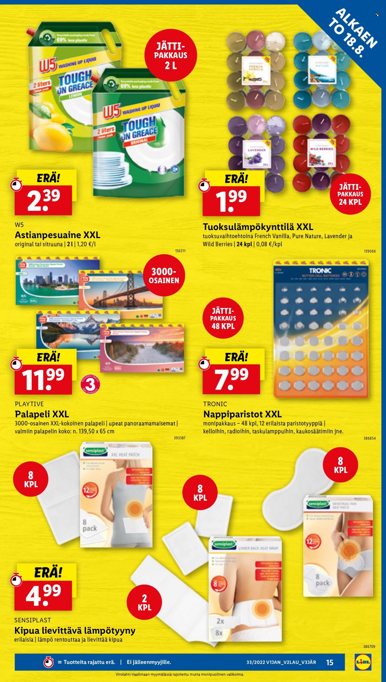 Lidl tarjoukset - 18.08.2022 - 24.08.2022. Sivu 15