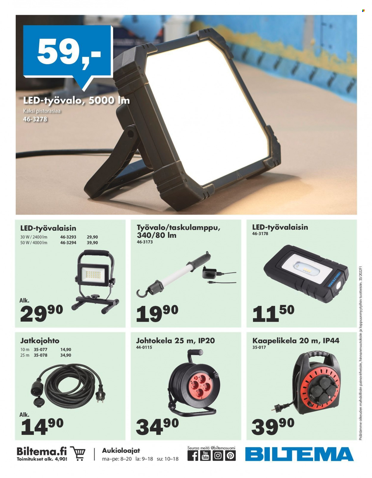 Biltema tarjoukset. Sivu 8