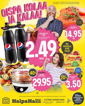 HalpaHalli tarjoukset  - 17.08.2022 - 23.08.2022.