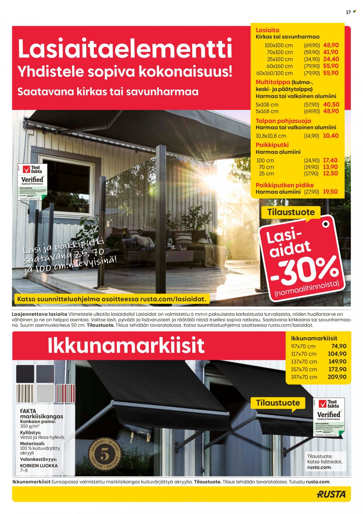 Rusta tarjoukset - 17.08.2022 - 23.08.2022. Sivu 17