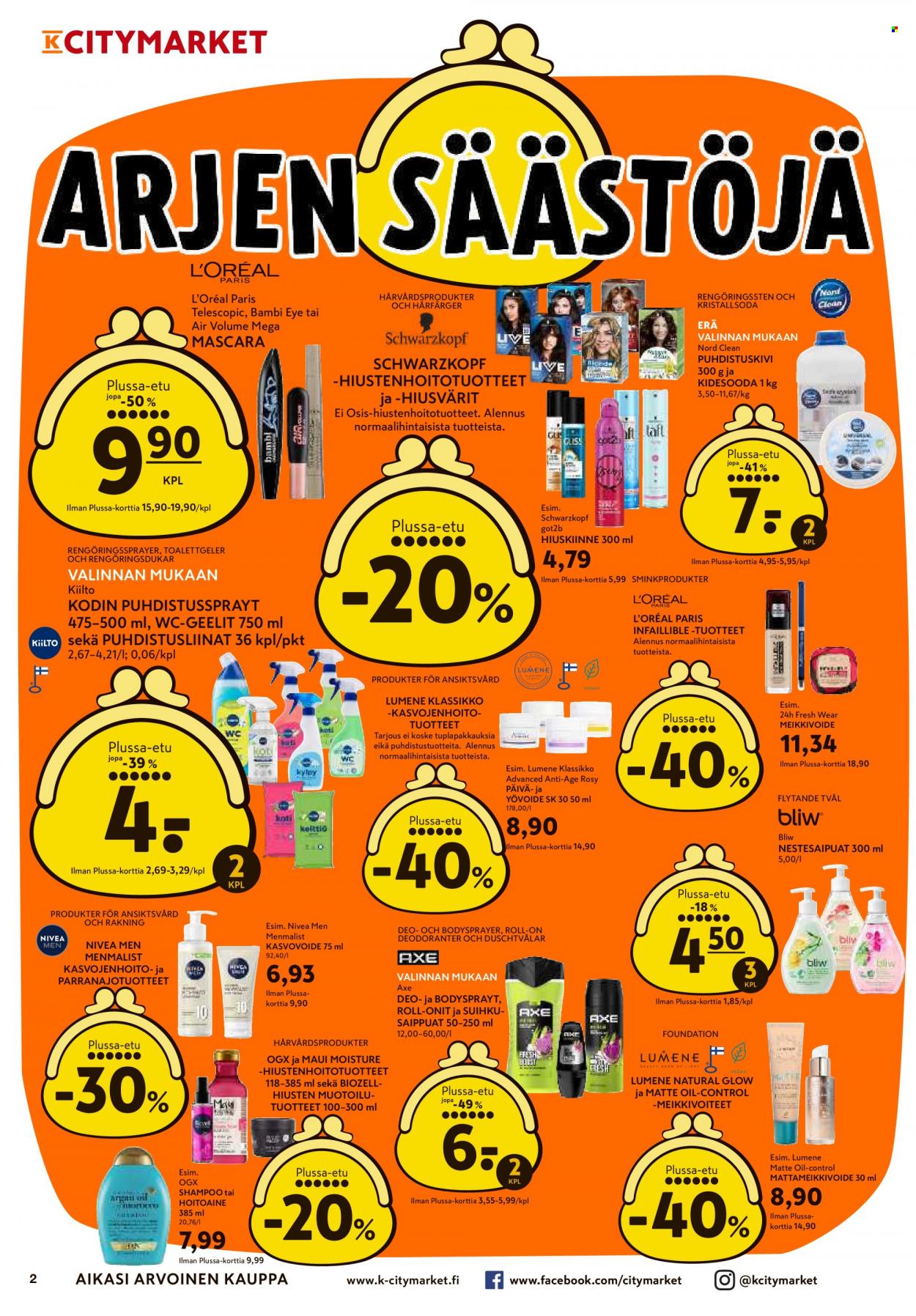 K-citymarket tarjoukset - 18.08.2022 - 21.08.2022. Sivu 2