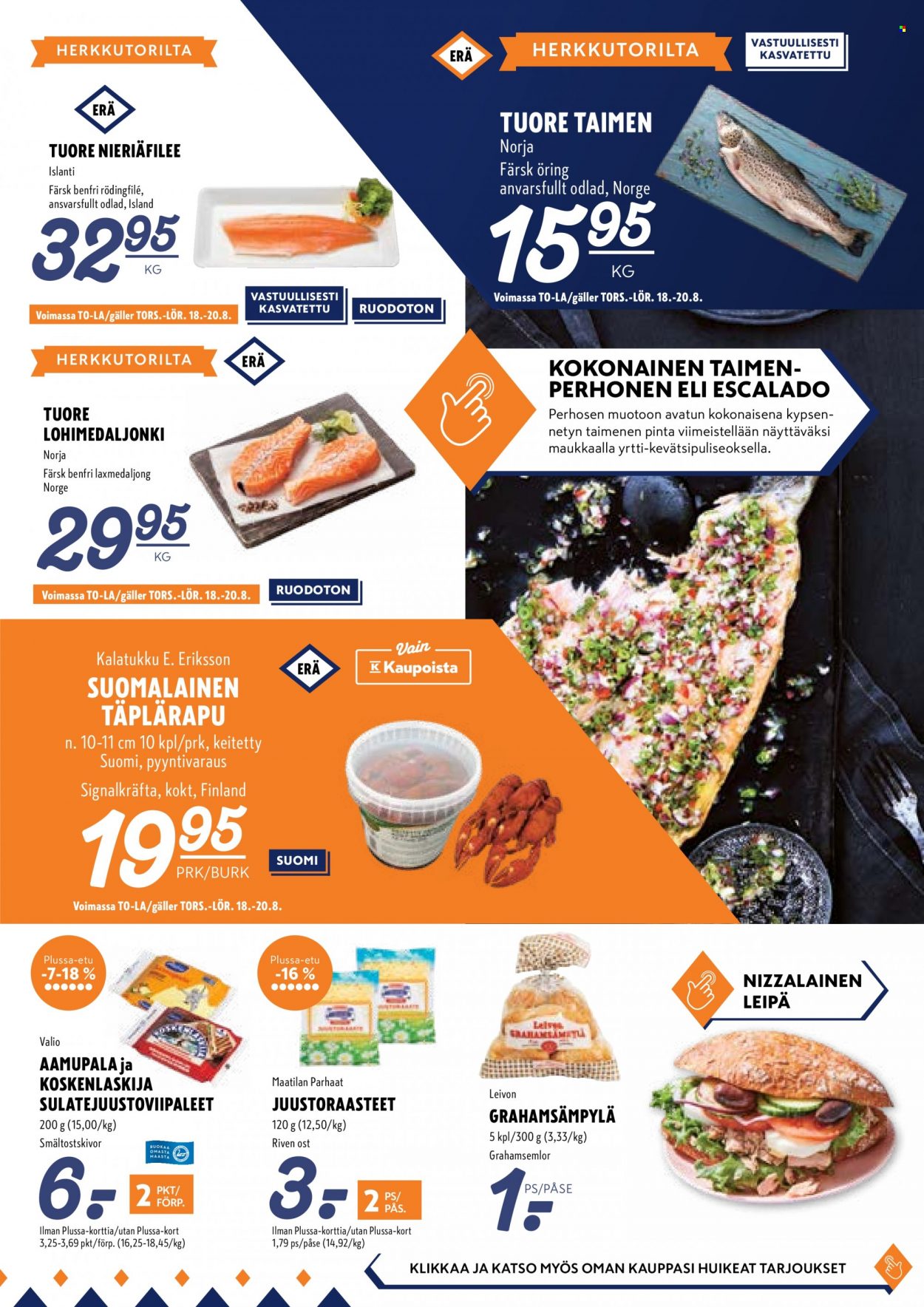 K-Supermarket tarjoukset - 18.08.2022 - 21.08.2022. Sivu 5