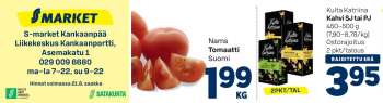 S-market tarjoukset  - 18.08.2022 - 21.08.2022.