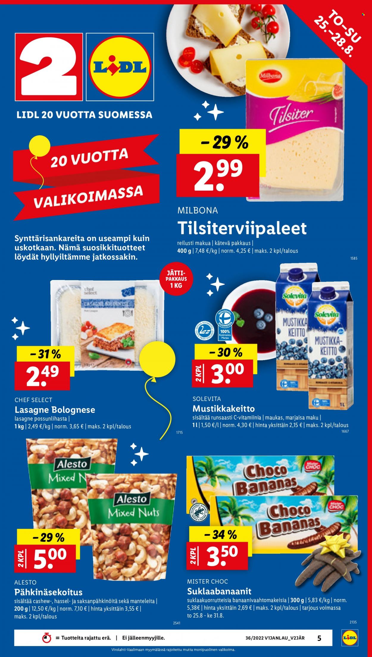 Lidl tarjoukset - 25.08.2022 - 31.08.2022. Sivu 5