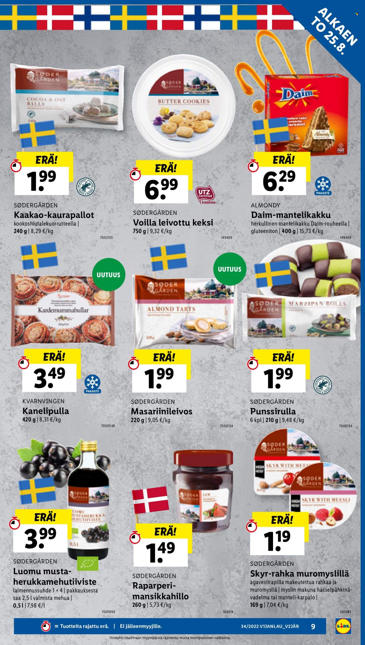 Lidl tarjoukset - 25.08.2022 - 31.08.2022. Sivu 9