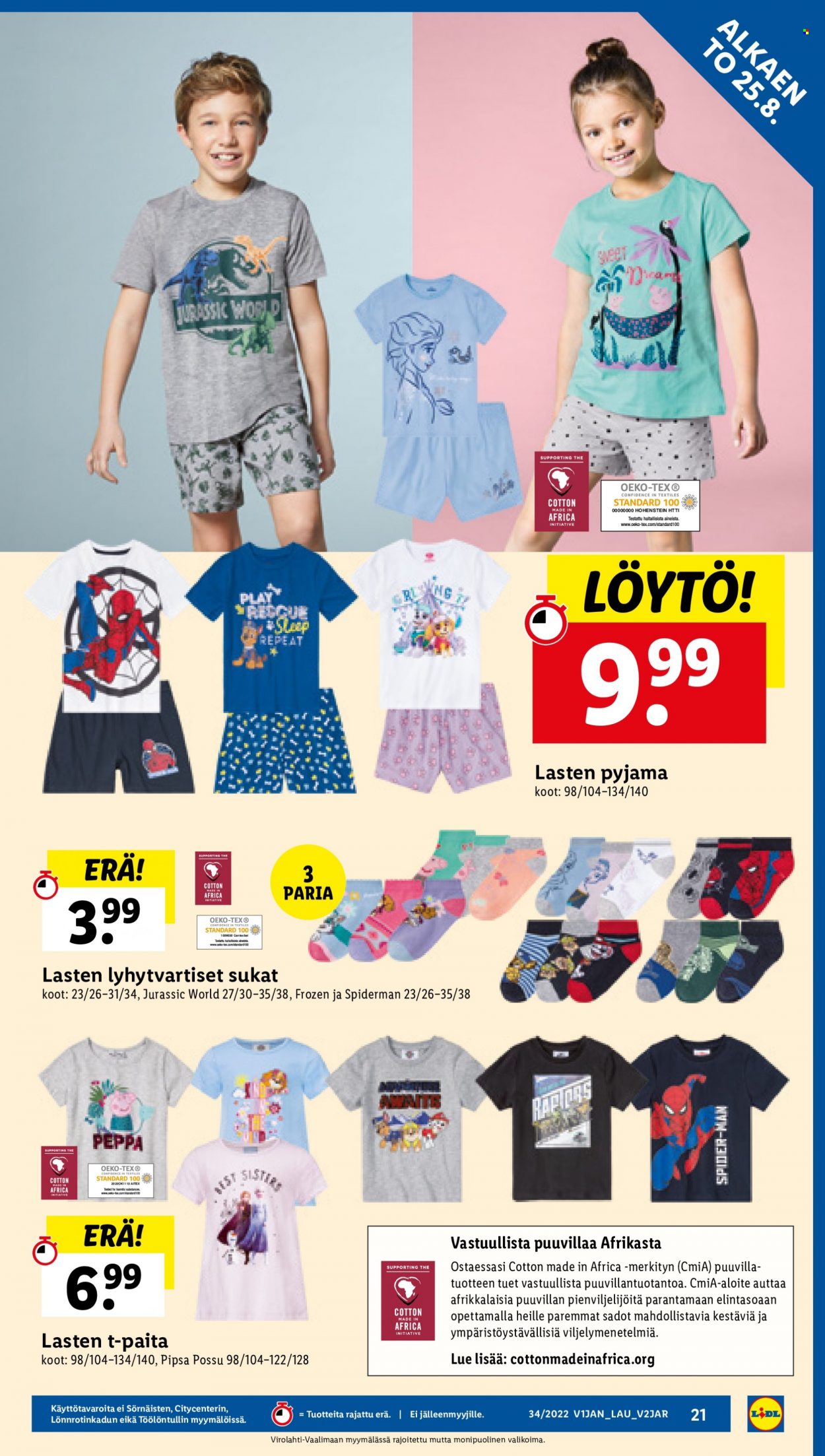 Lidl tarjoukset - 25.08.2022 - 31.08.2022. Sivu 21