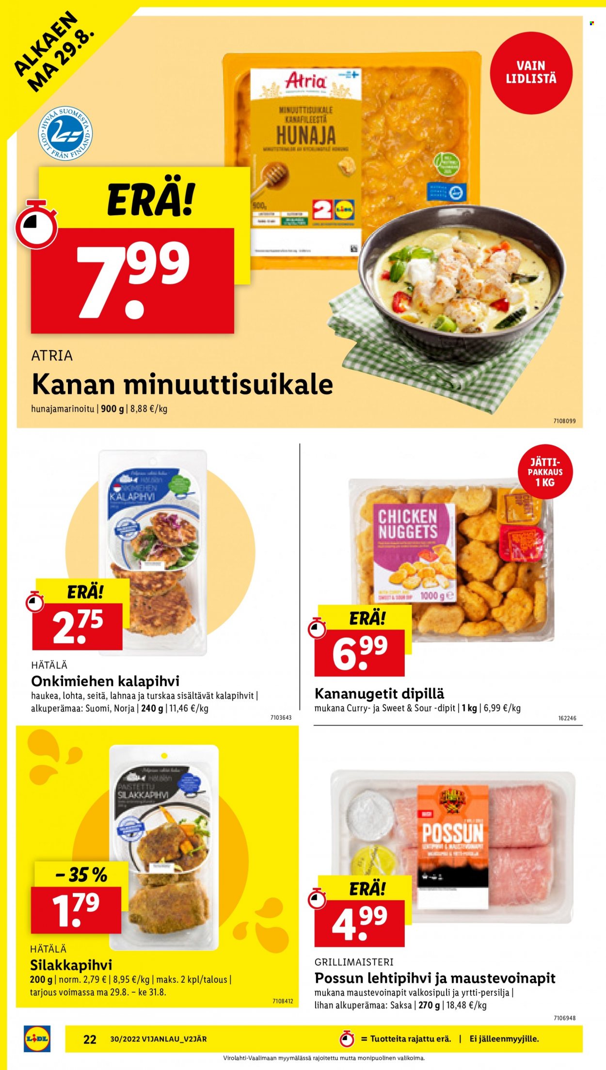 Lidl tarjoukset - 25.08.2022 - 31.08.2022. Sivu 22