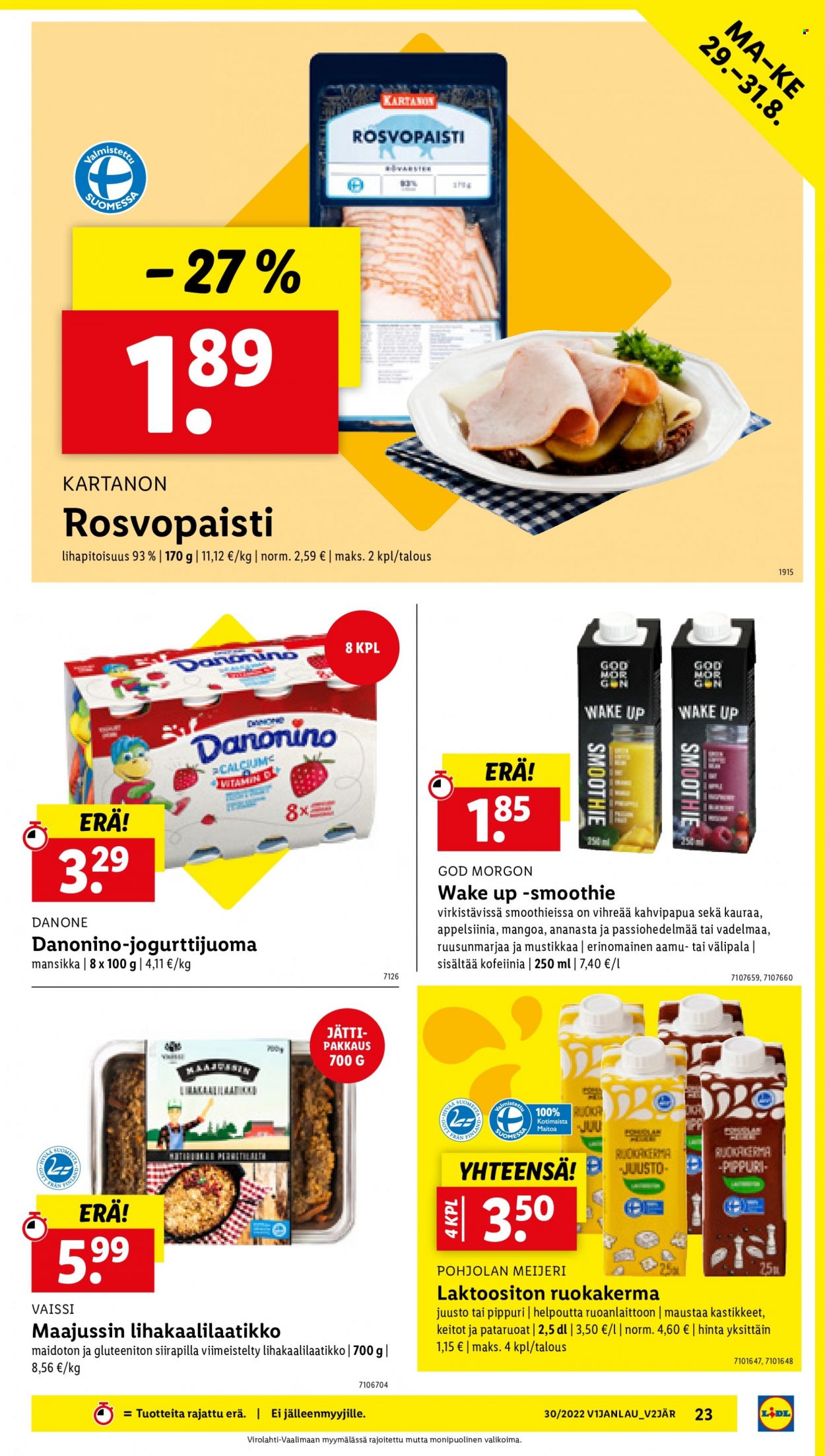 Lidl tarjoukset - 25.08.2022 - 31.08.2022. Sivu 23