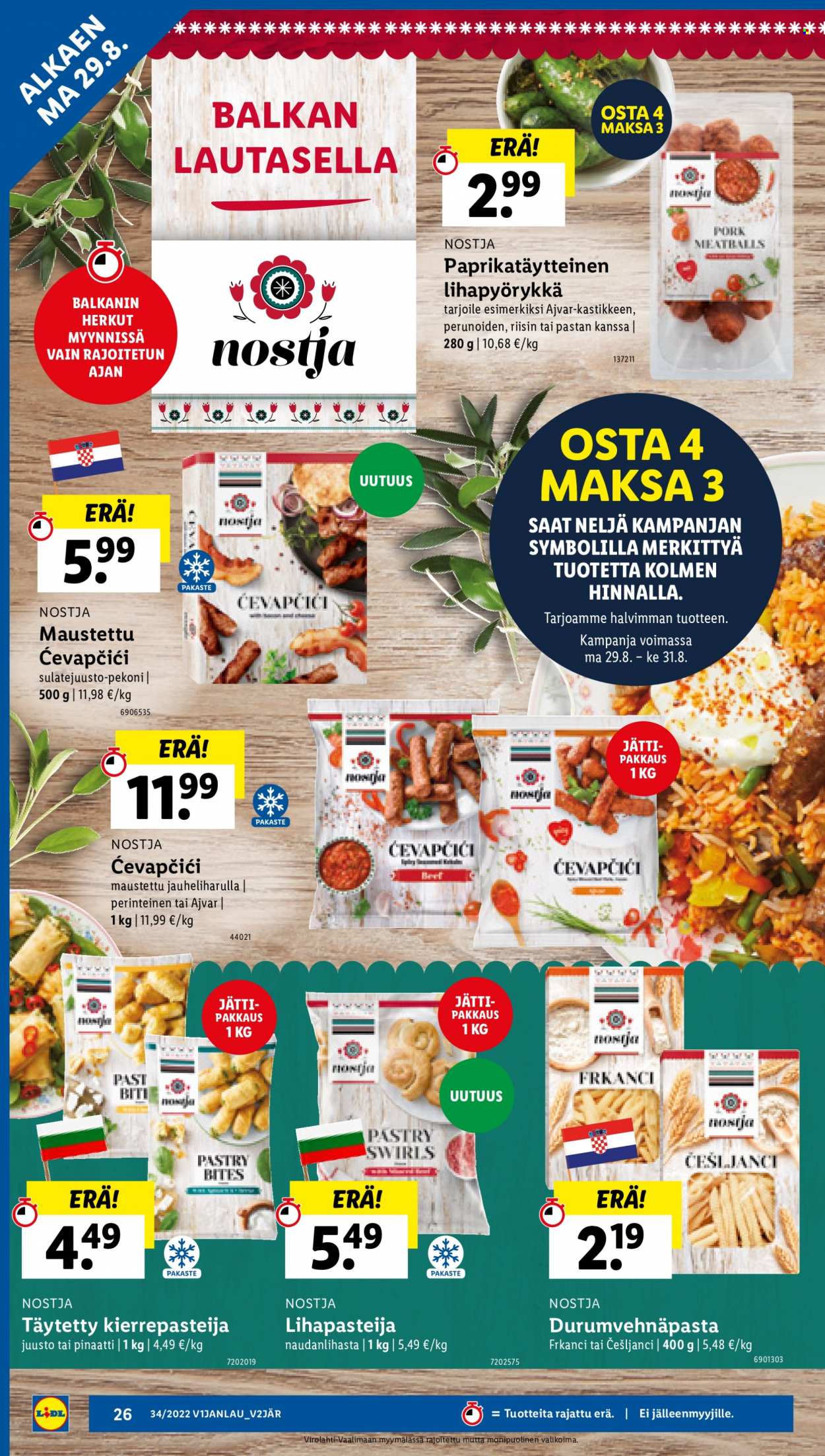 Lidl tarjoukset - 25.08.2022 - 31.08.2022. Sivu 26