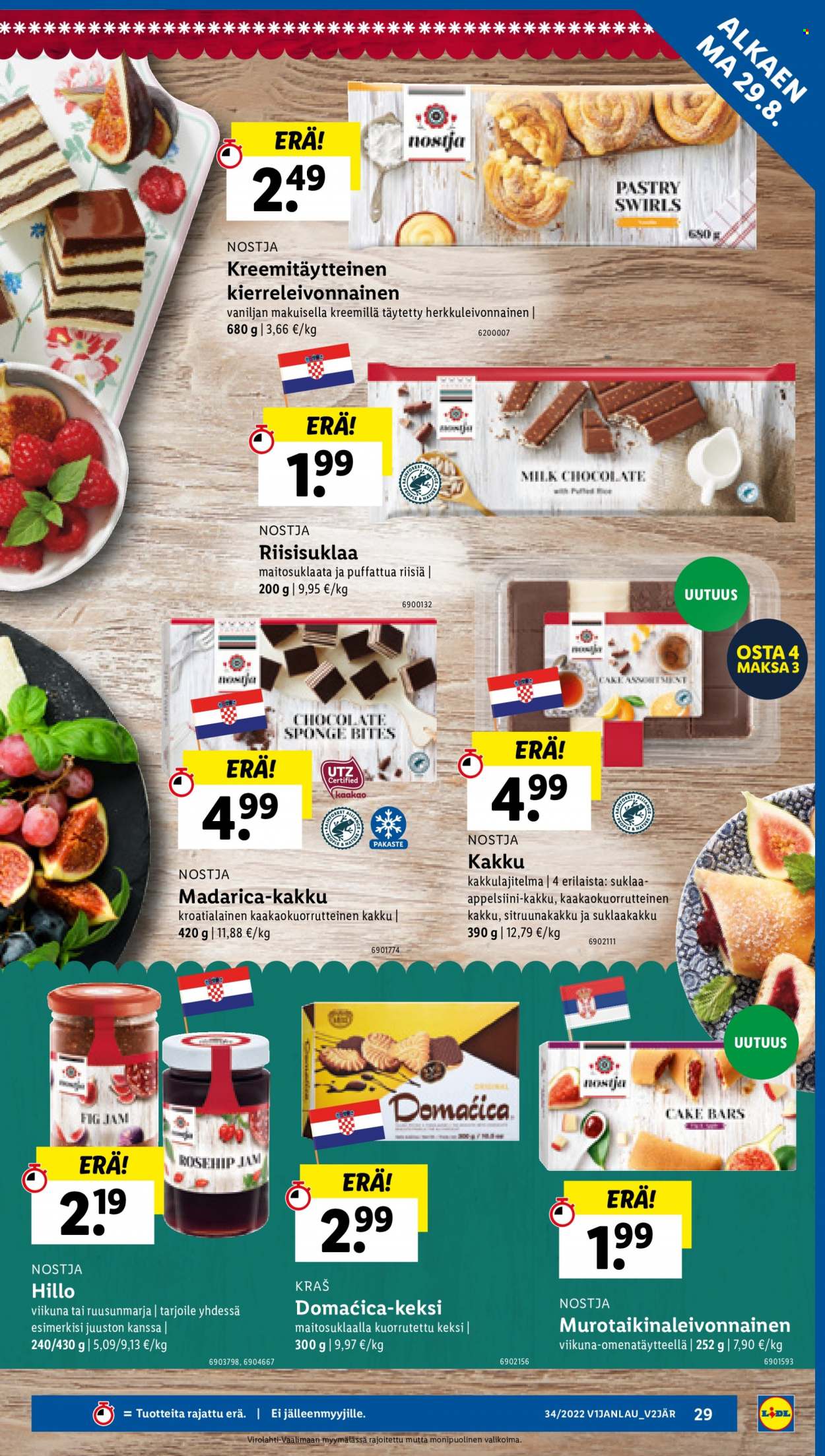 Lidl tarjoukset - 25.08.2022 - 31.08.2022. Sivu 29