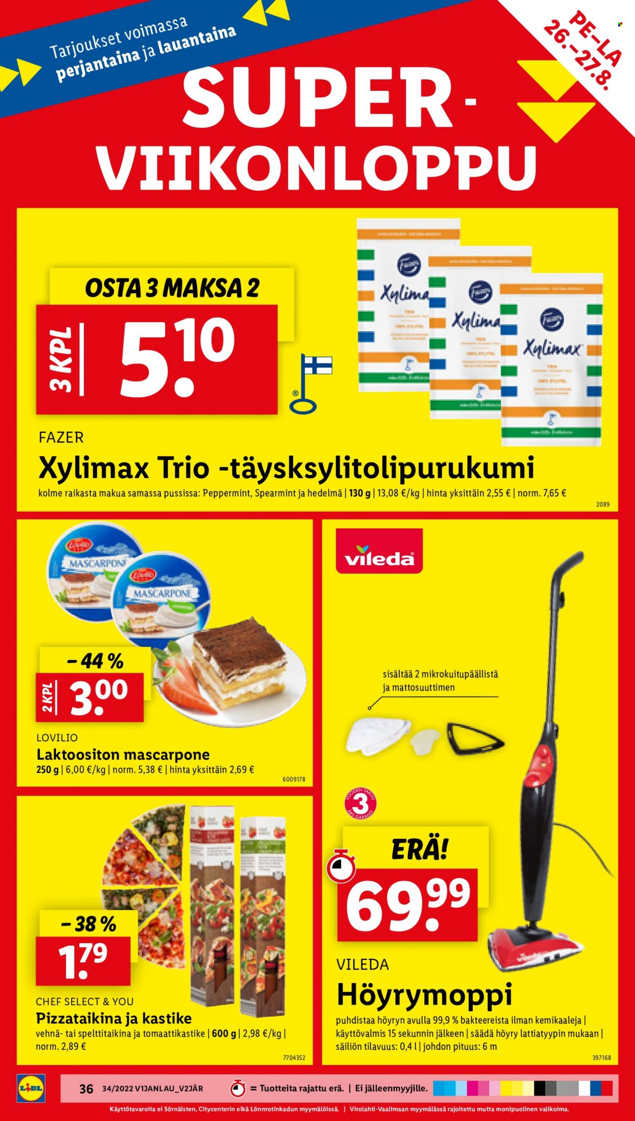 Lidl tarjoukset - 25.08.2022 - 31.08.2022. Sivu 36